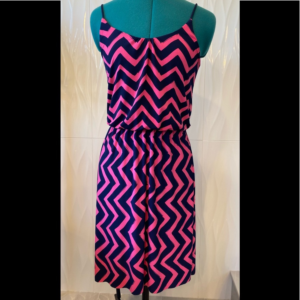Zig Zag Stripe Cute Dress